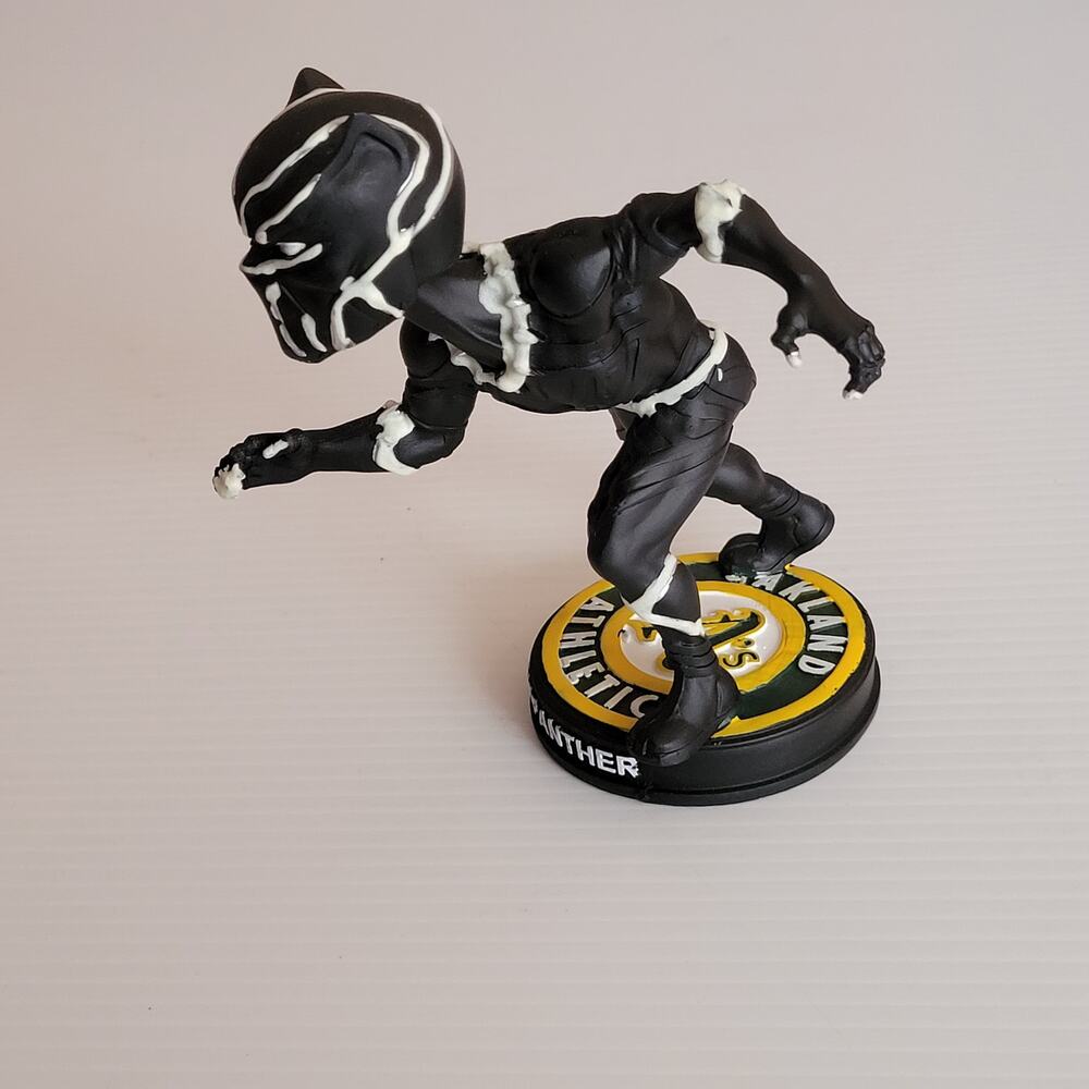 Black Panther Glows in The Dark Marvel Oakland Athletic 2018 Collectors Edition